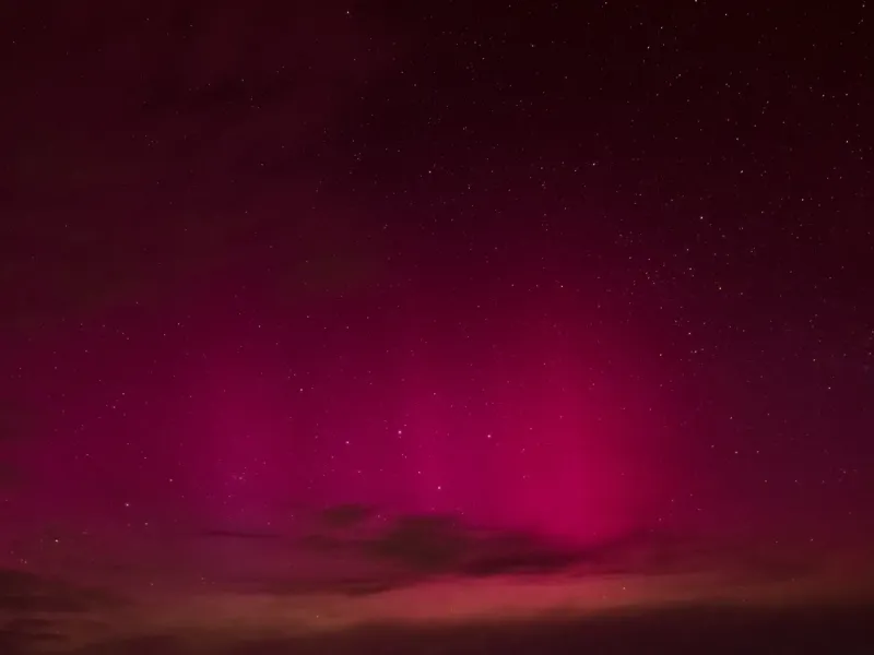 Полярное сияние 10-11 мая 2024 г.