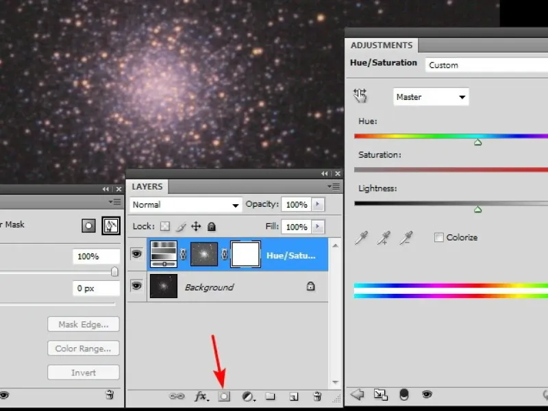 Обработка астрофото в фотошопе на примере M3 . Часть третья