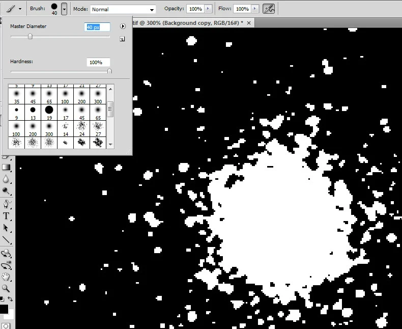 Выбираем кисть Выбираем кисть