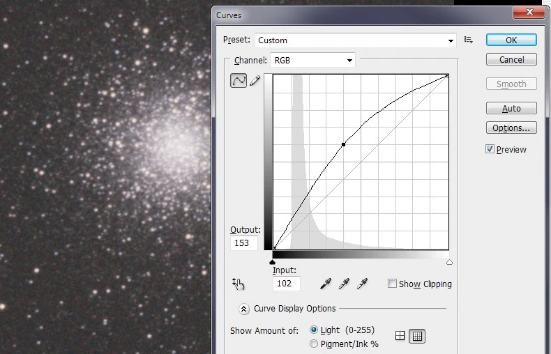 Гамма-коррекция с помощью Curves Гамма-коррекция с помощью Curves