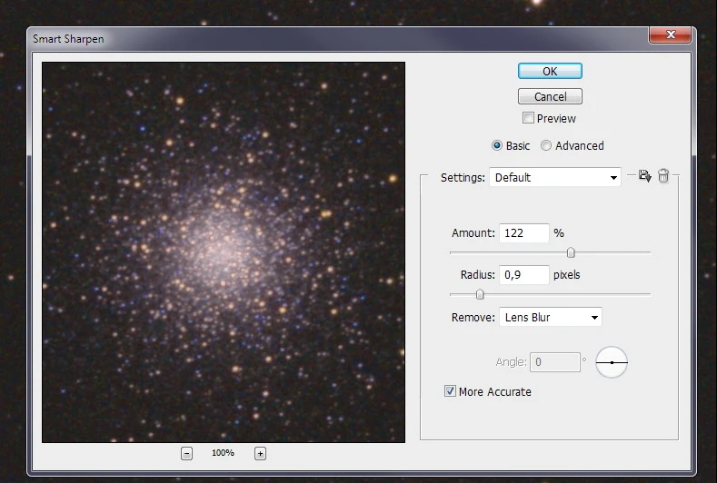 Фильтр Smart Sharpen Фильтр Smart Sharpen