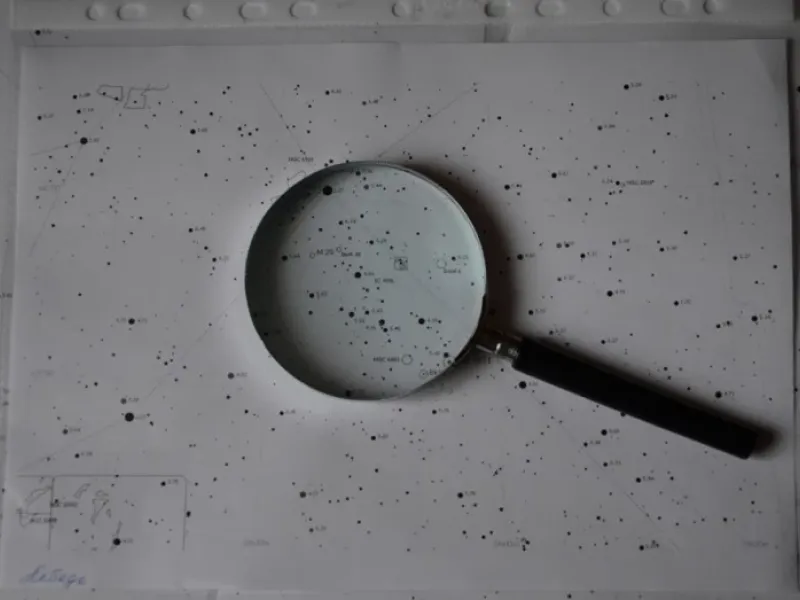 Cartes du Ciel (Sky Chart). Создание звездных карт