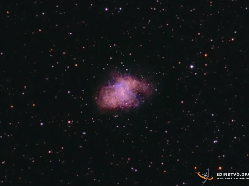 M1 - Крабовидная туманность в Тельце