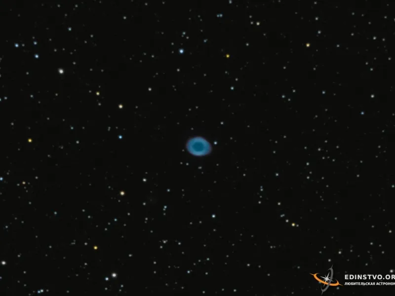 Мессье 57 (NGC 6720, Туманность «Кольцо») в Лире