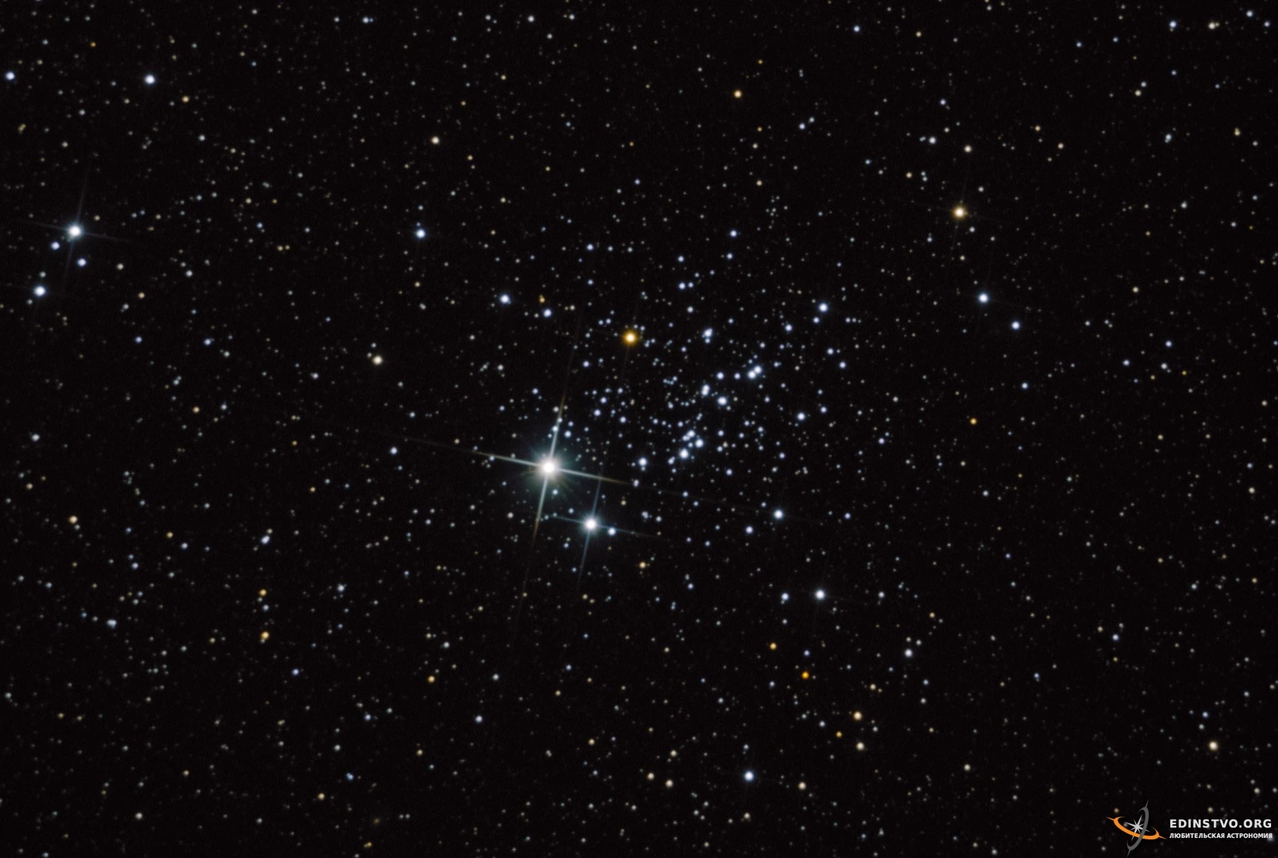 Рассеянное скопление «Стрекоза» NGC 457 Рассеянное скопление «Стрекоза» NGC 457