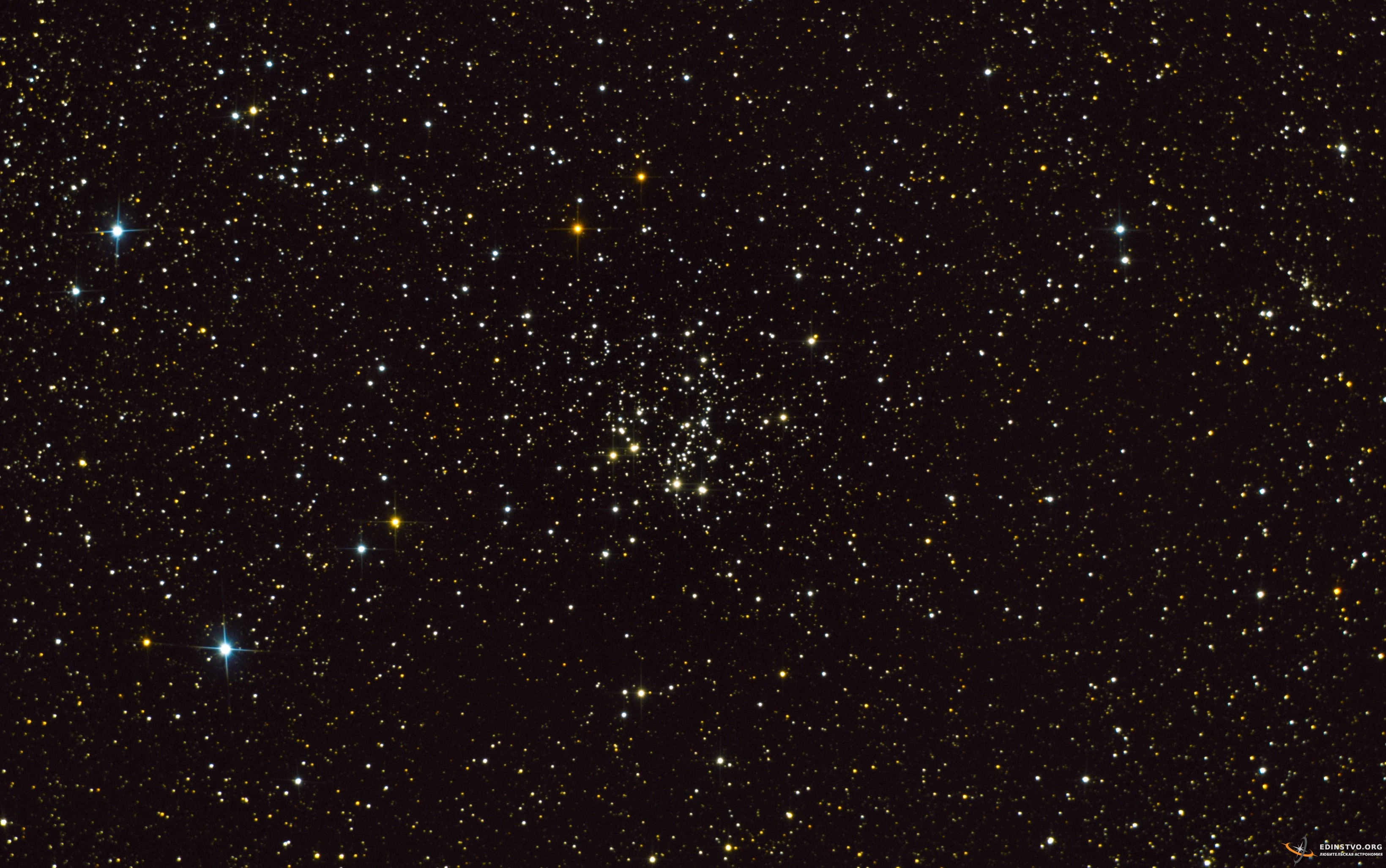 Рассеяное скопление NGC 663 в Кассиопее Рассеяное скопление NGC 663 в Кассиопее
